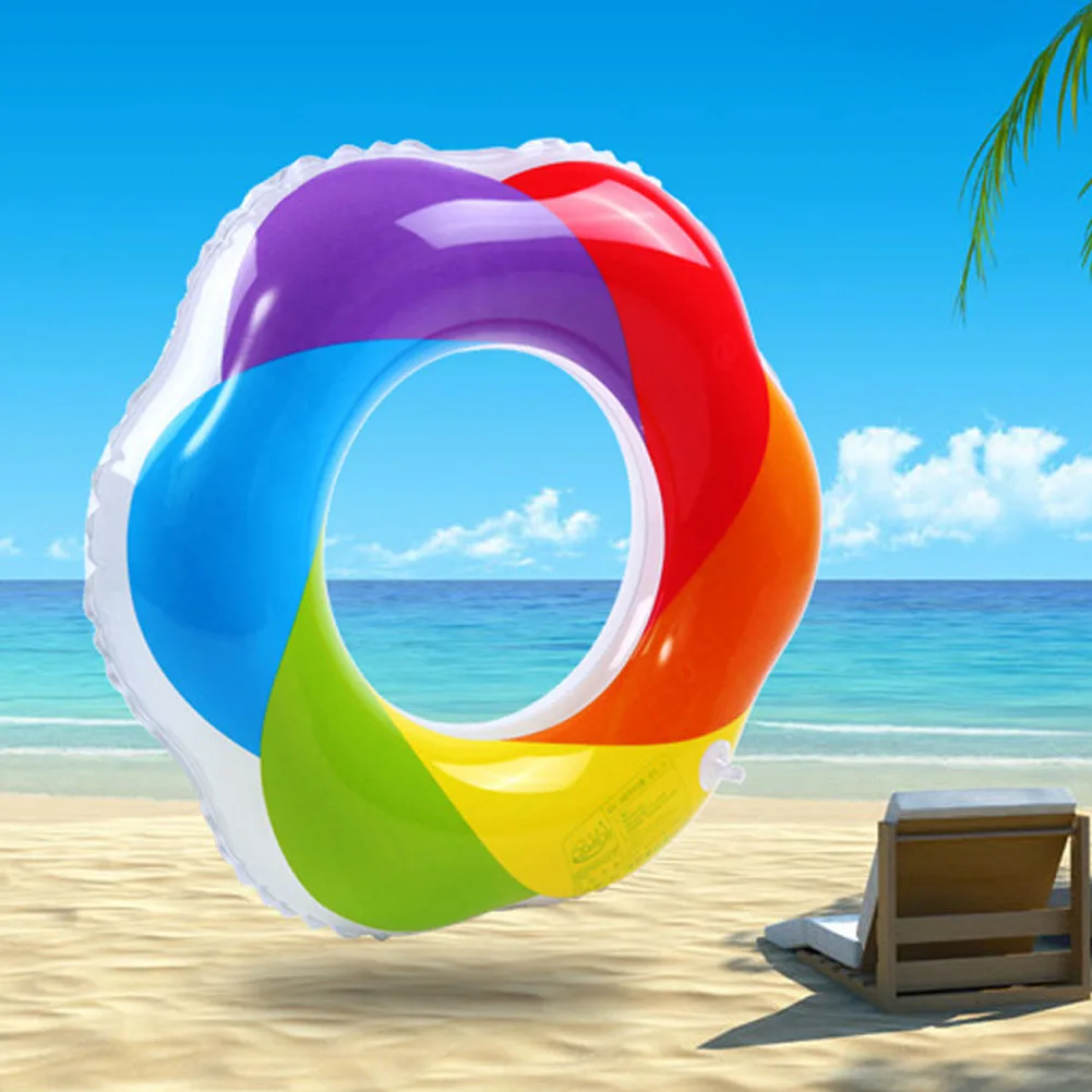60cm Giant Rainbow Watermelon Swimming Ring For Adult Children Summer Inflatable Pool Float Water Toys Piscina
60cm Giant Rainbow Watermelon Swimming Ring For Adult Children Summer Inflatable Pool Float Water Toys Piscina