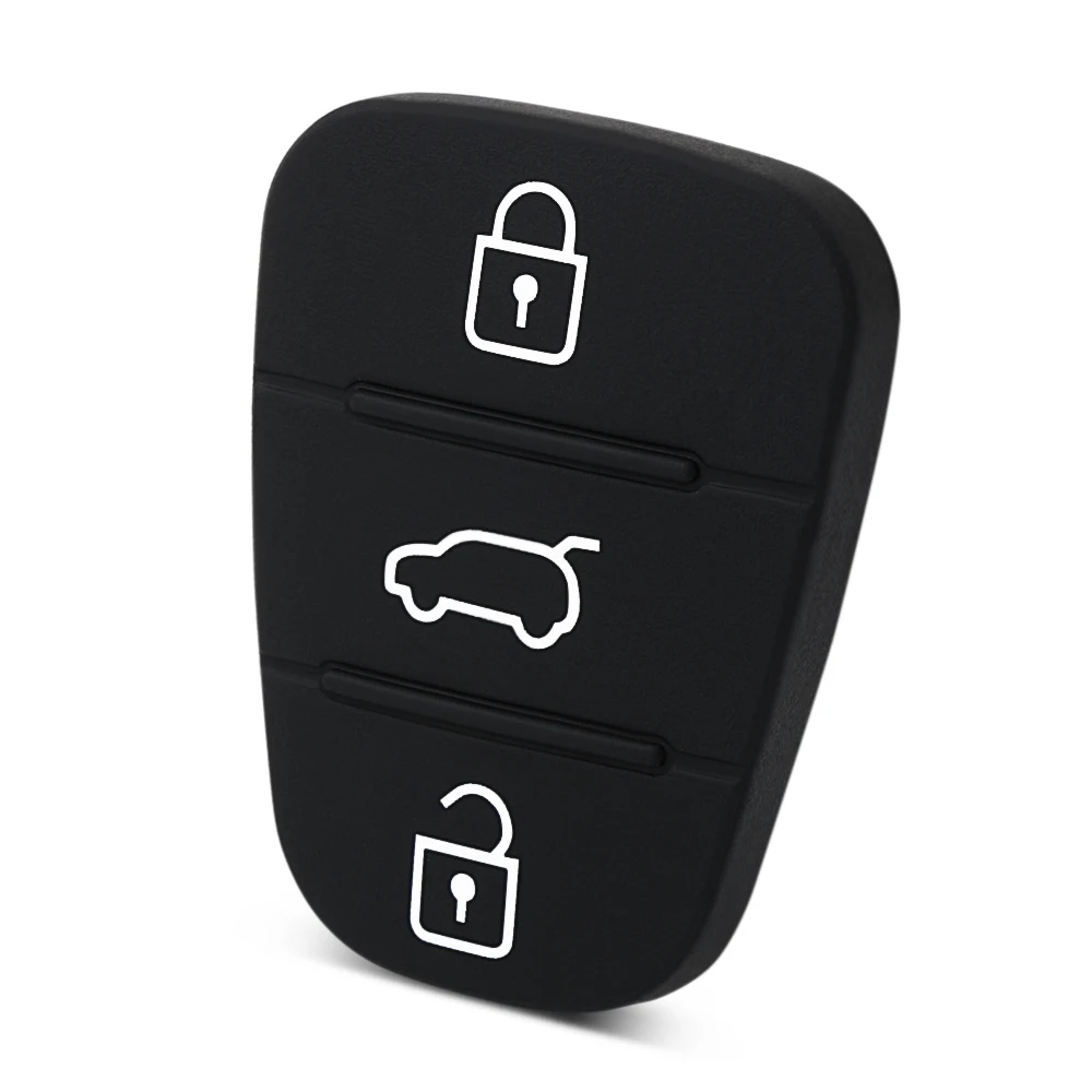 3 Buttons Silicone Car Key Cover Case Rubber Padbutton for Hyundai I30 i35 iX20 Solaris Verna For Kia RIO K2 K5 Sportage
3 Buttons Silicone Car Key Cover Case Rubber Padbutton for Hyundai I30 i35 iX20 Solaris Verna For Kia RIO K2 K5 Sportage