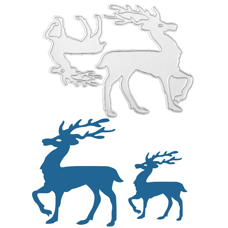 Christmas Moose Metal Cutting Dies for Scrapbooking DIY Album Embossing Folder Paper Cards Maker Template Decor Stencils Dies
Christmas Moose Metal Cutting Dies for Scrapbooking DIY Album Embossing Folder Paper Cards Maker Template Decor Stencils Dies