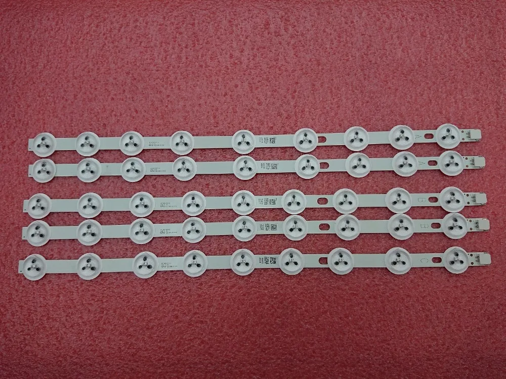 New LED backlight strip 40" 39" NDV REV1.0 ABC For TOSHIBA 40L3433DG VESTEL VES390UNDC-01 VES400UNDS-01 VES400UNDS-02
New LED backlight strip 40" 39" NDV REV1.0 ABC For TOSHIBA 40L3433DG VESTEL VES390UNDC-01 VES400UNDS-01 VES400UNDS-02
