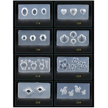 DIY Nail Art Silicone Mold Templates 3D Stereo Silicone Molds Nail Art Templates Pattern Mould Nails Art Salon DIY Design
DIY Nail Art Silicone Mold Templates 3D Stereo Silicone Molds Nail Art Templates Pattern Mould Nails Art Salon DIY Design