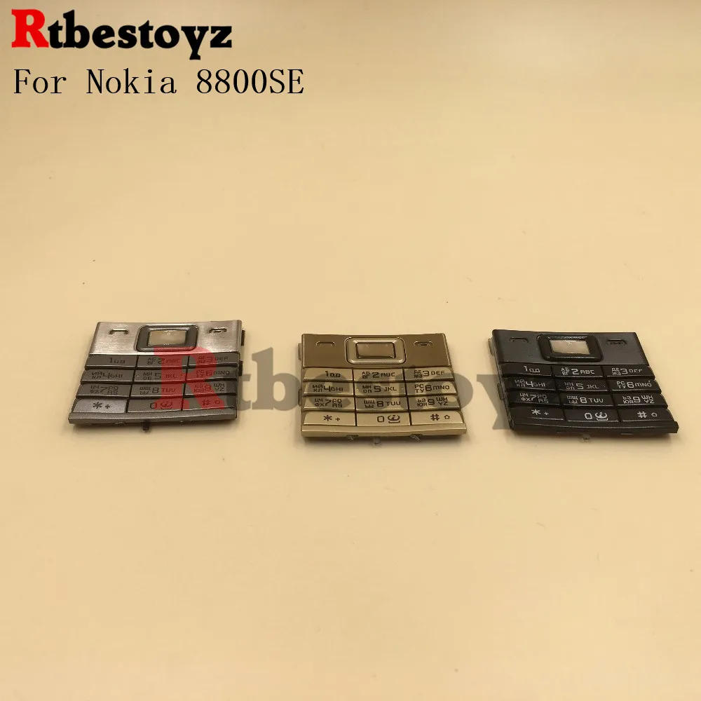 RTBESTOYZ For Nokia 8800SE Keypad Replacement For Nokia 8800SE 8800 Sirocco Edition Russian keypad English Keypad Free Shipping
RTBESTOYZ For Nokia 8800SE Keypad Replacement For Nokia 8800SE 8800 Sirocco Edition Russian keypad English Keypad Free Shipping