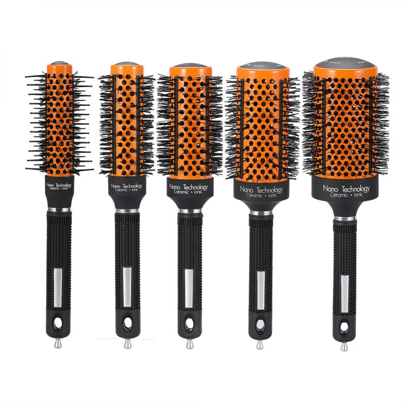 NEW Upgrade Round Hair Brush Comb Ceramic Ionic Anti-static Professional Hair Curling Brush Comb Massage Hairbrush Roller Comb
NEW Upgrade Round Hair Brush Comb Ceramic Ionic Anti-static Professional Hair Curling Brush Comb Massage Hairbrush Roller Comb