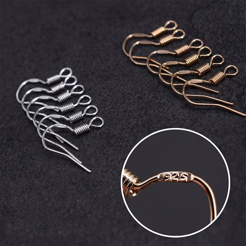 100pcs/lot Engrave 925 Silver Copper Earrings Hook Ear Wires for DIY Earrings Making Findings DIY Jewelry Accessories Wholesale
100pcs/lot Engrave 925 Silver Copper Earrings Hook Ear Wires for DIY Earrings Making Findings DIY Jewelry Accessories Wholesale