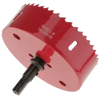 M42 High Speed Steel Hole Saw Drill Bit Core Bits Hole Saws For Aluminum Pipe Aluminum Steel Stainless Steel - 120Mm
M42 High Speed Steel Hole Saw Drill Bit Core Bits Hole Saws For Aluminum Pipe Aluminum Steel Stainless Steel - 120Mm