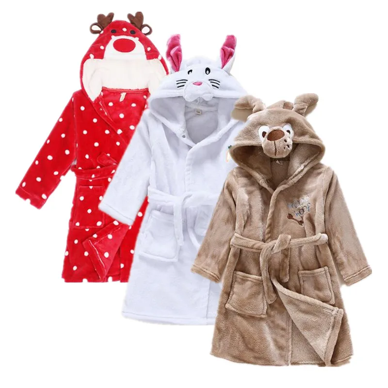 Retail Girls Sleeping Robe Fashion Dressing Gown Children Bathrobes Sleeping Dress Animal Head Flannel Material Kids Clothes
Retail Girls Sleeping Robe Fashion Dressing Gown Children Bathrobes Sleeping Dress Animal Head Flannel Material Kids Clothes