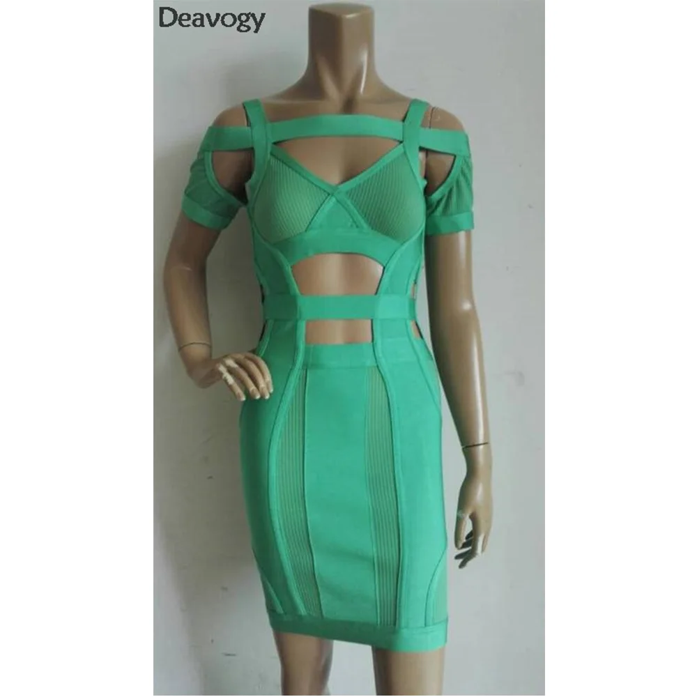 Deavogy 2017 New Green Mini Strap Sexy Women Top Quality Bodycon Vestidos Bandage Dress
Deavogy 2017 New Green Mini Strap Sexy Women Top Quality Bodycon Vestidos Bandage Dress