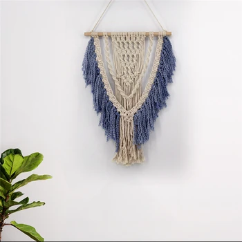 Nordic Bohemian Hand Knotted Wall Hanging Tapestry Macrame Aesthetic Beautiful Tassel Craft Vintage Scandinavian Wall Mural
Nordic Bohemian Hand Knotted Wall Hanging Tapestry Macrame Aesthetic Beautiful Tassel Craft Vintage Scandinavian Wall Mural