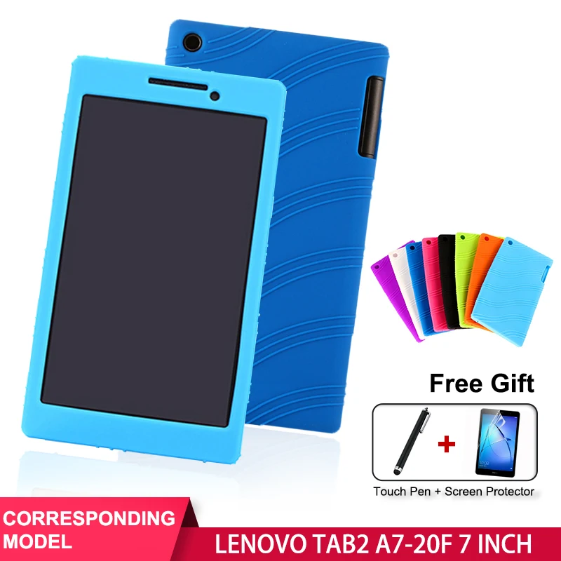SZOXBY For Lenovo TAB 2 A7-20F Silicone Case 7 Tablet Case A7-20F Case Cover Soft Shell Shockproof Back Child Silicone Cover
SZOXBY For Lenovo TAB 2 A7-20F Silicone Case 7 Tablet Case A7-20F Case Cover Soft Shell Shockproof Back Child Silicone Cover