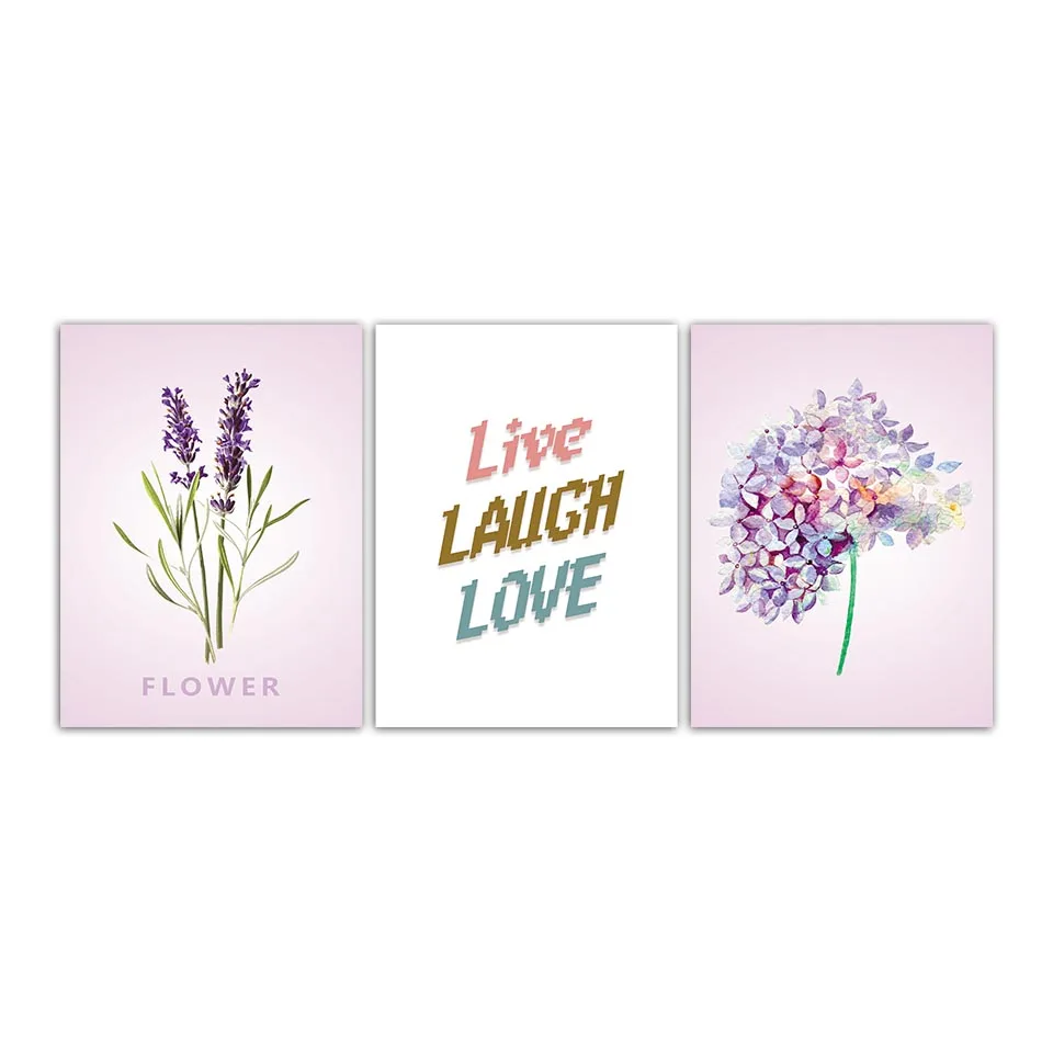 Flower Canvas Art Nordic Wall Painting Prints Purple lavender Poster Life Quotes Decoration Picture Modern Home Decor 
Flower Canvas Art Nordic Wall Painting Prints Purple lavender Poster Life Quotes Decoration Picture Modern Home Decor