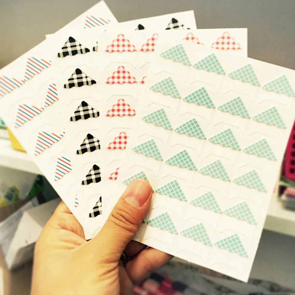 DIY Handmade Album Corner Sticker Photo Corner Stickers Vintage Corner Kraft Paper Stickers 24 pcs/lot
DIY Handmade Album Corner Sticker Photo Corner Stickers Vintage Corner Kraft Paper Stickers 24 pcs/lot
