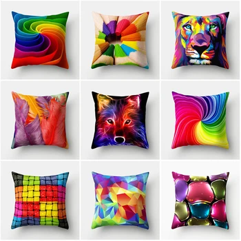 New Creative design beautiful picture Pillowcase Cushion cover Polyester material Decorative Pillow case Cover for Sofa Cojin
New Creative design beautiful picture Pillowcase Cushion cover Polyester material Decorative Pillow case Cover for Sofa Cojin