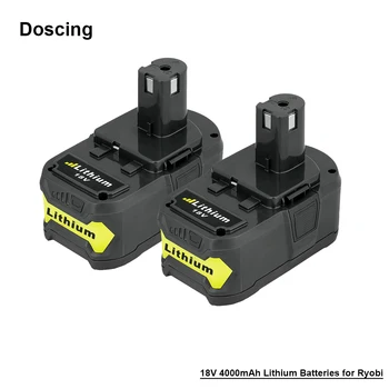 2x New 18V 4000mAh Li-Ion Battery Power Tools Battery For Ryobi P108 RB18L40 RB18L15 Rechargeable Batteries Pack Ryobi ONE+
2x New 18V 4000mAh Li-Ion Battery Power Tools Battery For Ryobi P108 RB18L40 RB18L15 Rechargeable Batteries Pack Ryobi ONE+