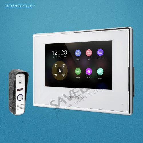 HOMSECUR 4 Wire AHD Video&Audio Smart Doorbell with Aluminium Alloy Camera BC021HD-S+BM718HD-W
HOMSECUR 4 Wire AHD Video&Audio Smart Doorbell with Aluminium Alloy Camera BC021HD-S+BM718HD-W