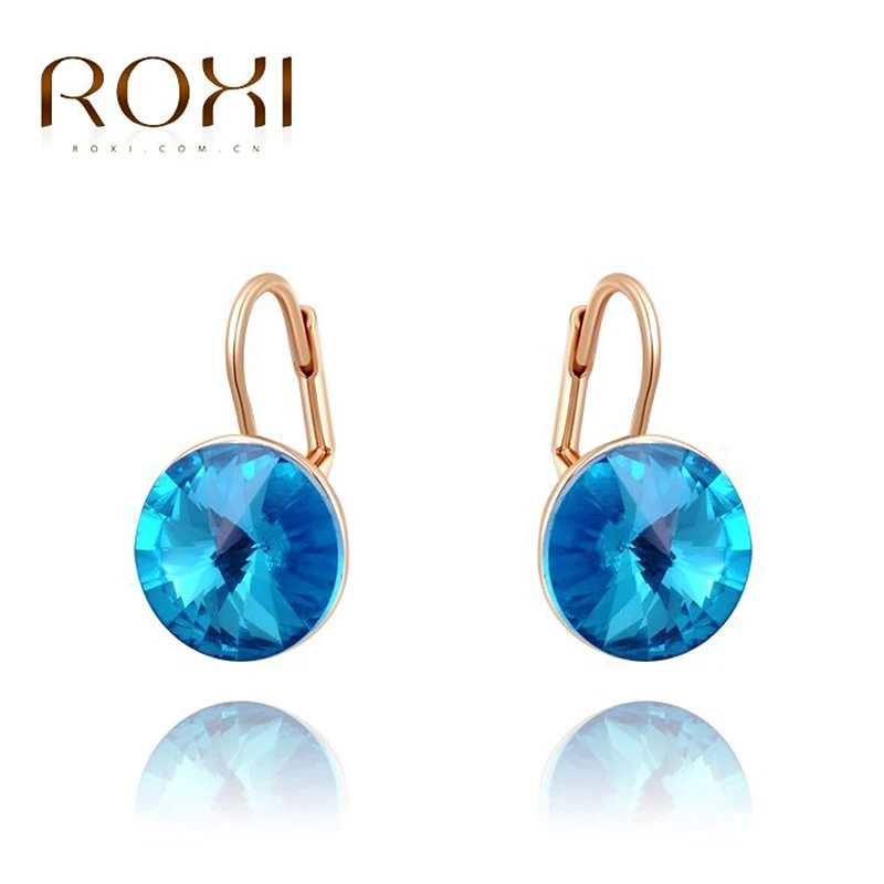 ROXI Women Stud Earrings Lucky Blue Austrian Rhinestone Crystal Earrings for Women Jewelry Boucle d'oreille 2018 pendientes
ROXI Women Stud Earrings Lucky Blue Austrian Rhinestone Crystal Earrings for Women Jewelry Boucle d'oreille 2018 pendientes
