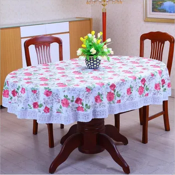 1Pcs 152x203cm New Thicken Oval Pastoral Style Wave lace PVC waterproof Anti-oil tablecloth home/hotel table cover decoration
1Pcs 152x203cm New Thicken Oval Pastoral Style Wave lace PVC waterproof Anti-oil tablecloth home/hotel table cover decoration