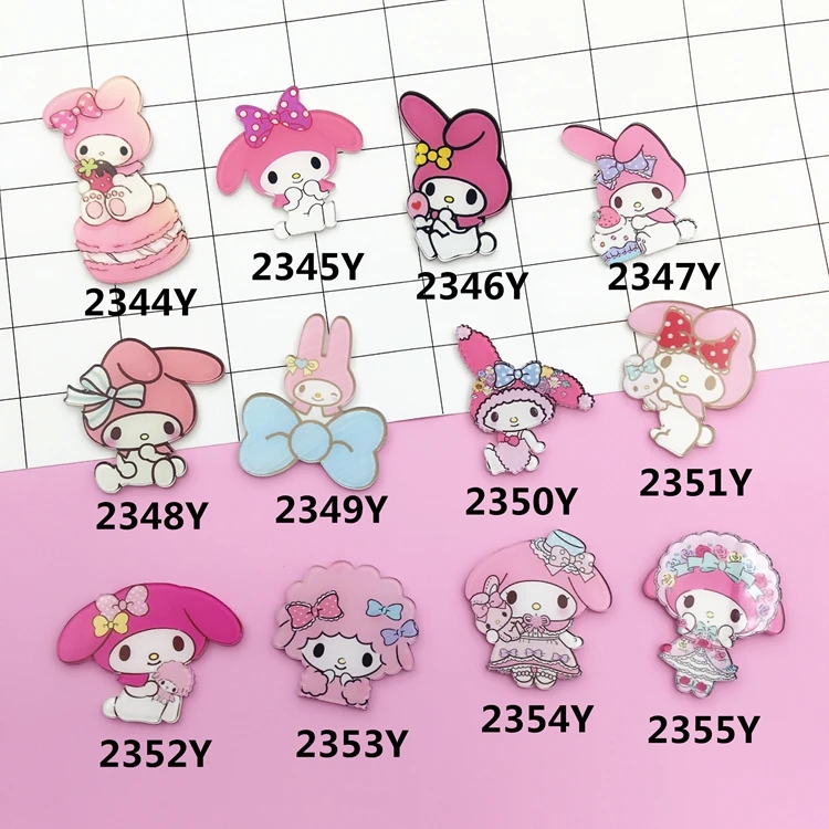 12 Design Option Beautiful Cartoon Melody Girl Children Kid DIY Clothing Decoration Pin Badges
12 Design Option Beautiful Cartoon Melody Girl Children Kid DIY Clothing Decoration Pin Badges