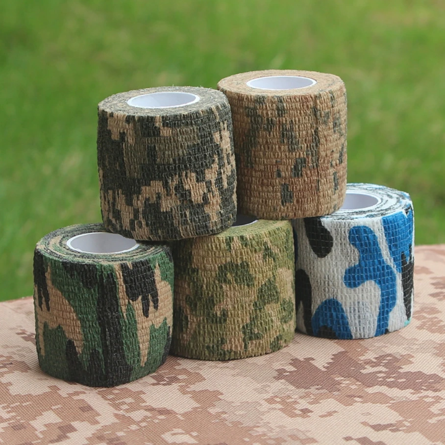 5cmx4.5m Camping Camo Outdoor Hunting Shooting Tool Camouflage Stealth Tape Waterproof Wrap Durable Army Indoor Outdoor Tool 
5cmx4.5m Camping Camo Outdoor Hunting Shooting Tool Camouflage Stealth Tape Waterproof Wrap Durable Army Indoor Outdoor Tool
