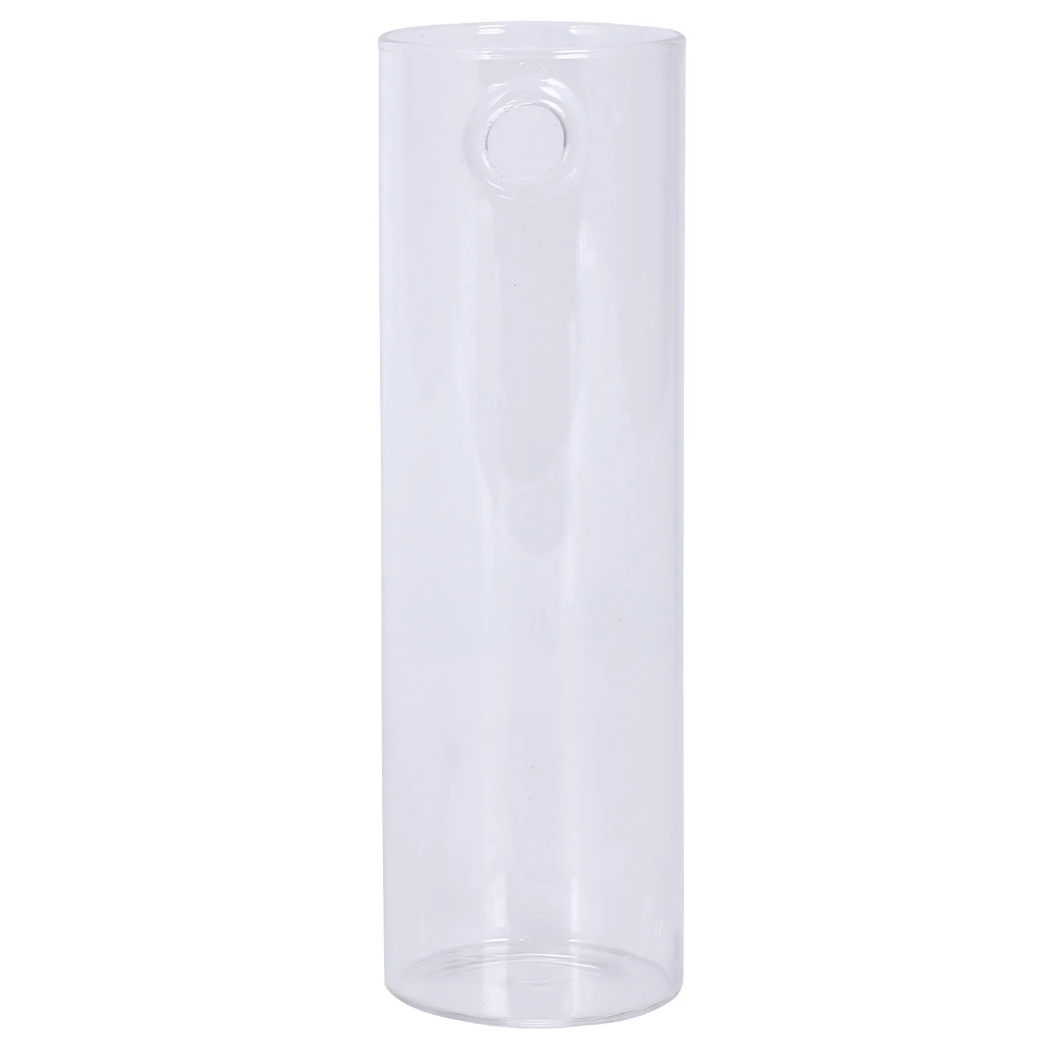 Cylinder Glass Wall Hanging Vase Bottle For Plant Flower Decorations