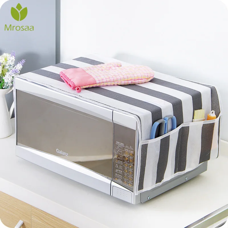 Mrosaa 1pcs Simple Microwave Dust Cover Microwave Oven Hood Covers with Storage Bag Home Decoration Kitchen Accessories Supplies
Mrosaa 1pcs Simple Microwave Dust Cover Microwave Oven Hood Covers with Storage Bag Home Decoration Kitchen Accessories Supplies