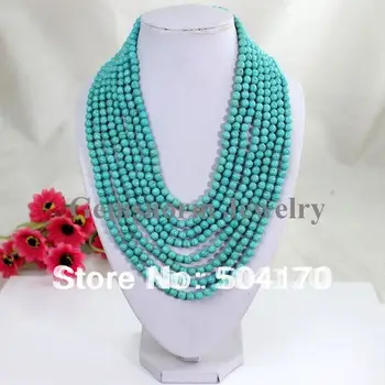 Promotion! Marvelous 8 Row Beaded Stone Necklace Fashion Stone Beads Jewelry Wholesale Price Free Shipping TN008
Promotion! Marvelous 8 Row Beaded Stone Necklace Fashion Stone Beads Jewelry Wholesale Price Free Shipping TN008