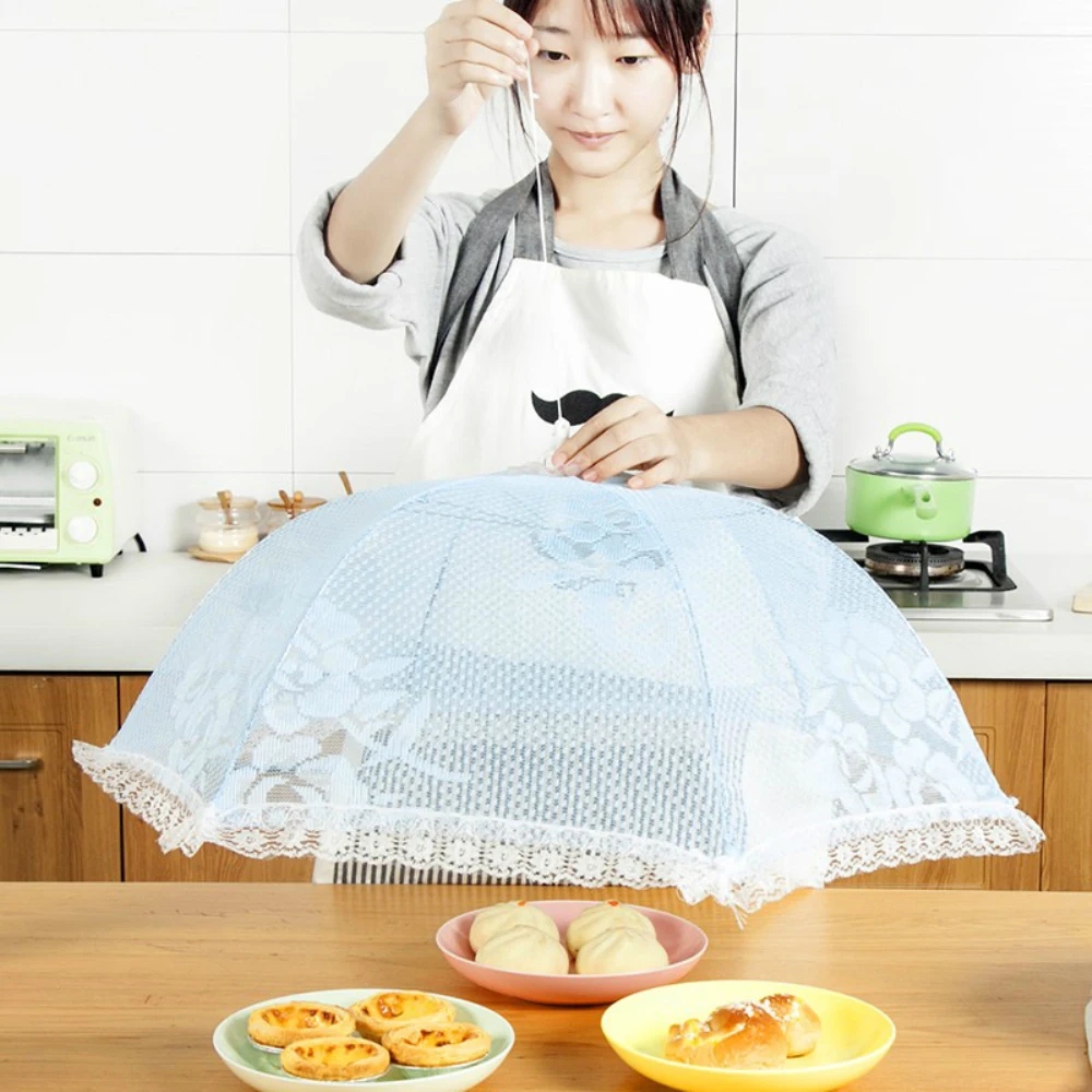 NEW 66CM Household Grade Food Cover Umbrella Style Picnic Anti Fly Mosquito Tent Meal Cover Table Mesh Cover Kitchen Accessories
NEW 66CM Household Grade Food Cover Umbrella Style Picnic Anti Fly Mosquito Tent Meal Cover Table Mesh Cover Kitchen Accessories