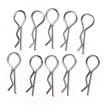 100pcs Stainless Steel Body Clips Pins For RC Car Racing Shell wind tail partsFor RC parts 1/10 1/8 1/16 Model Car
100pcs Stainless Steel Body Clips Pins For RC Car Racing Shell wind tail partsFor RC parts 1/10 1/8 1/16 Model Car