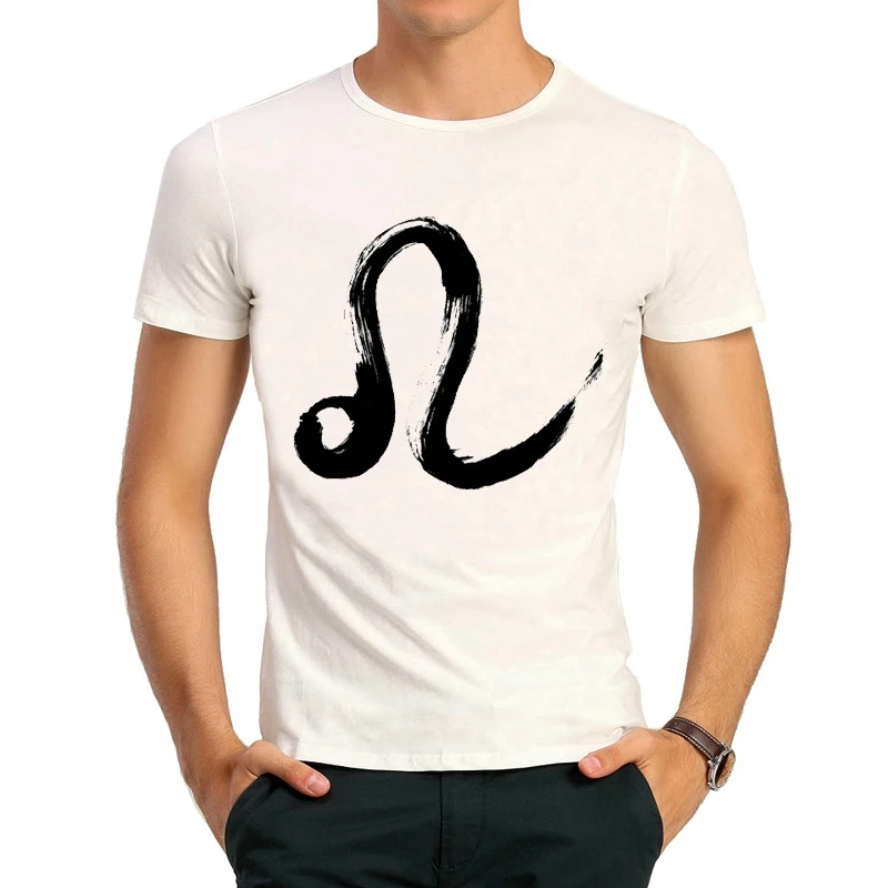 Leo T Shirt Summer Fashion Mens Womens Short Sleeve White Color Leo Symbol T-shirt Top Tees tshirt O Neck Trendy T-shirt
Leo T Shirt Summer Fashion Mens Womens Short Sleeve White Color Leo Symbol T-shirt Top Tees tshirt O Neck Trendy T-shirt