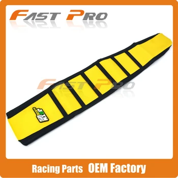 Motorcycle Pro Rib Yellow Rubber Ribbed Gripper Soft Rubber Seat Cover For SUZUKI RMZ250 2004 2005 2006 04 05 06 Dirt Bike
Motorcycle Pro Rib Yellow Rubber Ribbed Gripper Soft Rubber Seat Cover For SUZUKI RMZ250 2004 2005 2006 04 05 06 Dirt Bike