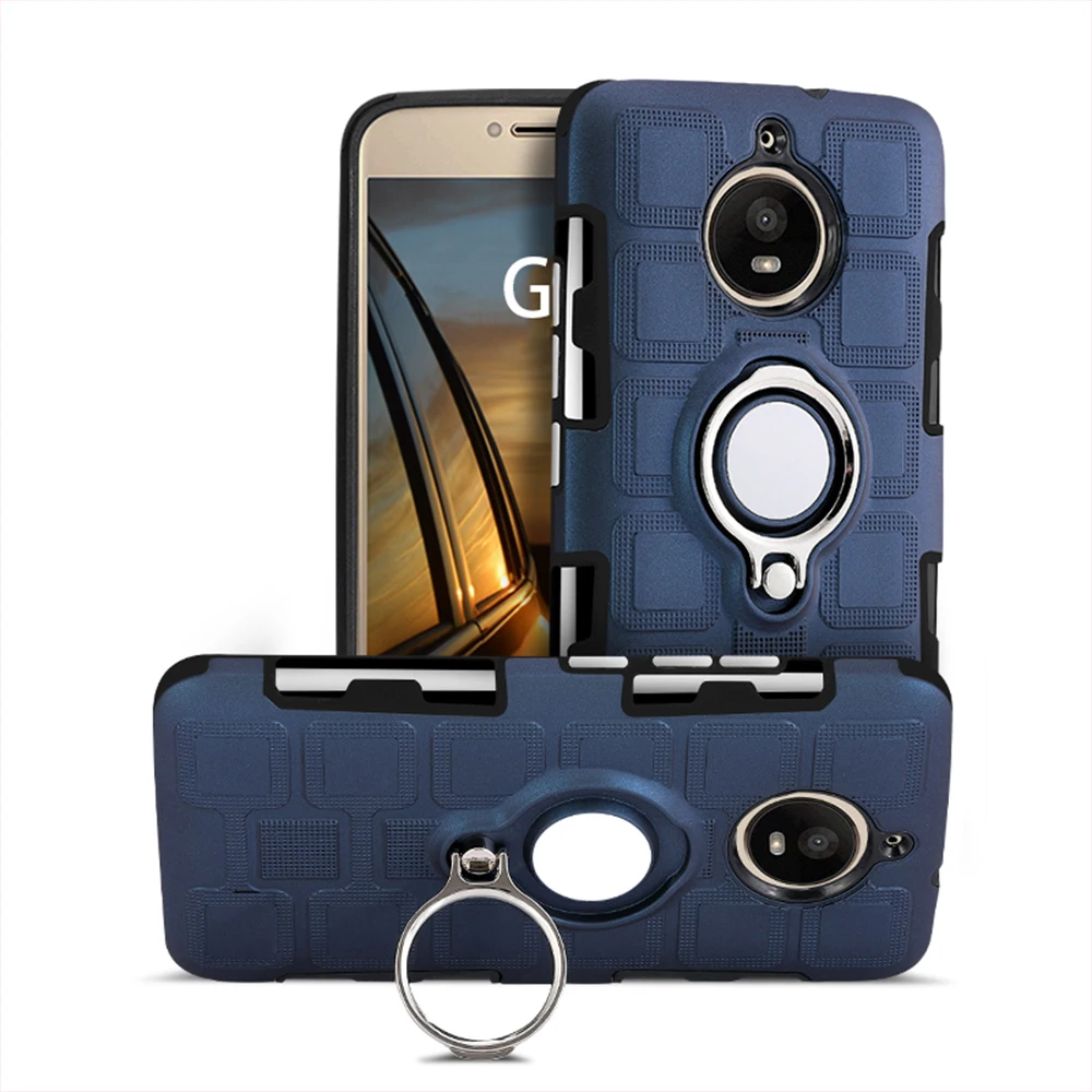 Shockproof Case For Moto G4 G5 G5S G6 G7 E4 Plus Z3 Play Kickstand Military Grade Silicone TPU Phone Case Cover with Ring Holder
Shockproof Case For Moto G4 G5 G5S G6 G7 E4 Plus Z3 Play Kickstand Military Grade Silicone TPU Phone Case Cover with Ring Holder