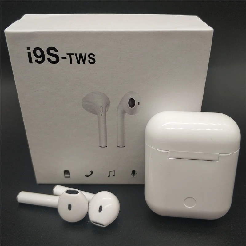 i9s TWS Wireless 5.0 Bluetooth Earphones Mini Earbuds Headsets For iphone Huawei LG Samsung S6 S8 Xiaomi 5 6 7 8
i9s TWS Wireless 5.0 Bluetooth Earphones Mini Earbuds Headsets For iphone Huawei LG Samsung S6 S8 Xiaomi 5 6 7 8