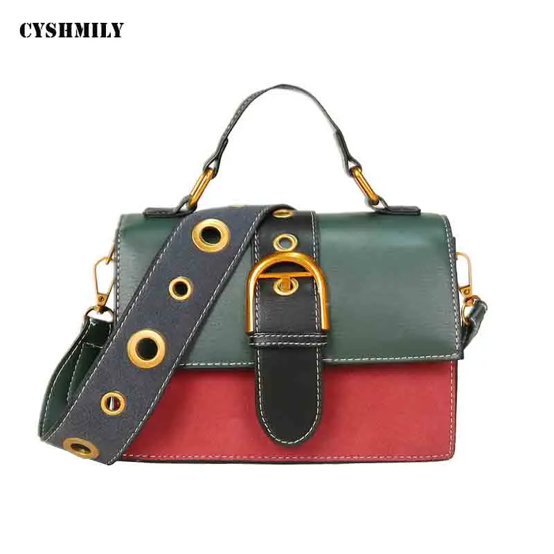 CYSHMILY Vintage Contrast Color Women Shoulder Bags Creative Patchwork Style Crossbody Personality Party Dating Messenger Bags
CYSHMILY Vintage Contrast Color Women Shoulder Bags Creative Patchwork Style Crossbody Personality Party Dating Messenger Bags