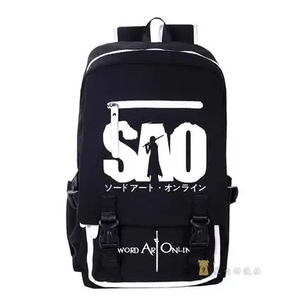High Q Japanese style Anime SWORD ART ONLINE Backpack large capacity luminous Students BACKPACK Computer bag
High Q Japanese style Anime SWORD ART ONLINE Backpack large capacity luminous Students BACKPACK Computer bag
