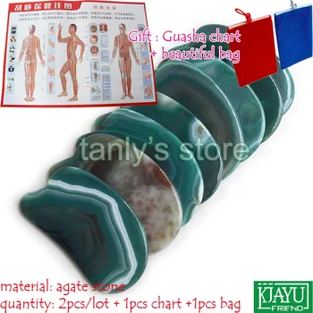 WholesaleTraditional Massage Tool Guasha Beauty Board Natural Green Agate Stone knife shape
WholesaleTraditional Massage Tool Guasha Beauty Board Natural Green Agate Stone knife shape