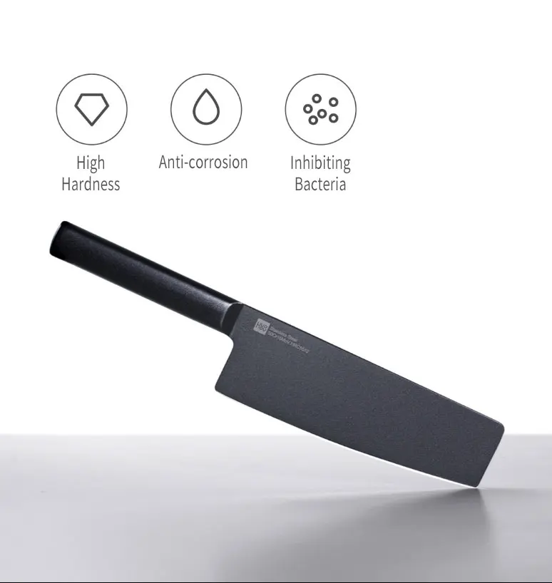 Xiaomi Mijia Cool Black Non-Stick Knife Stainless Steel Knife Set 