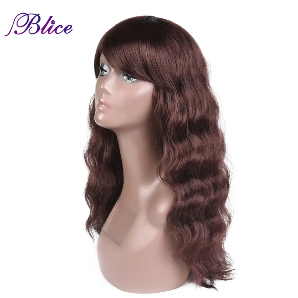 Blice Synthetic African American Wig For Women Long Natural Wavy Wig 24" 100% Kanekalon Synthetic Wig Pure Color #33 Available
Blice Synthetic African American Wig For Women Long Natural Wavy Wig 24" 100% Kanekalon Synthetic Wig Pure Color #33 Available