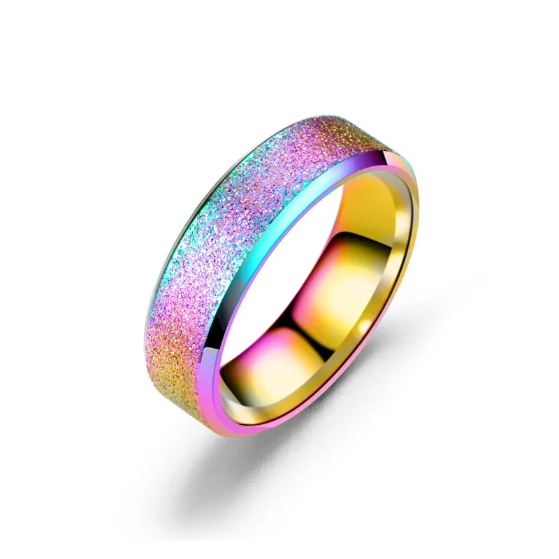 Fashion Steel Simple Ring Female Vintage Matt Scrub Rings Gold Black Blue 316L Stainless Steel Rings For Women Men Jewelry
Fashion Steel Simple Ring Female Vintage Matt Scrub Rings Gold Black Blue 316L Stainless Steel Rings For Women Men Jewelry