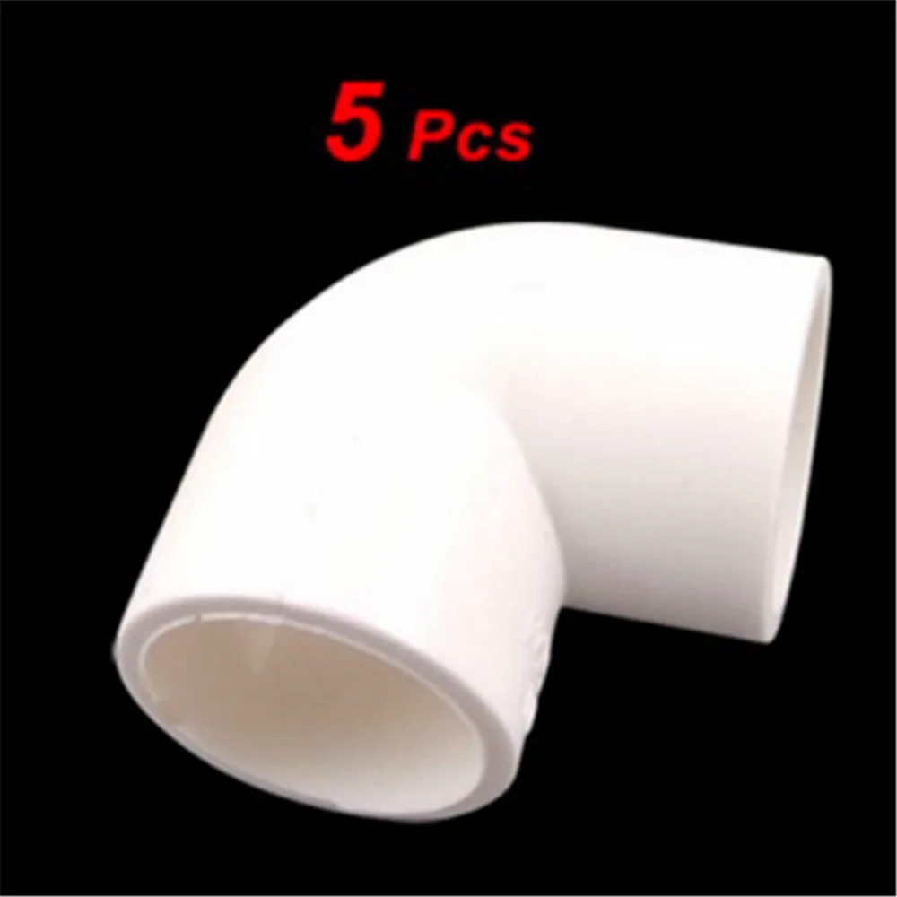 5pcs 25mm Inner Diameter 90 Degree Elbow PVC Pipe Connectors Fittings
5pcs 25mm Inner Diameter 90 Degree Elbow PVC Pipe Connectors Fittings