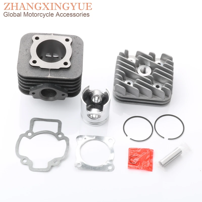 70cc Big Bore Cylinder Kit & Piston Kit & Cylinder Gasket for Vespa LXV S 50 LX 50 Primavera Sprint ET2 50cc AC 2T 47mm/12mm
70cc Big Bore Cylinder Kit & Piston Kit & Cylinder Gasket for Vespa LXV S 50 LX 50 Primavera Sprint ET2 50cc AC 2T 47mm/12mm