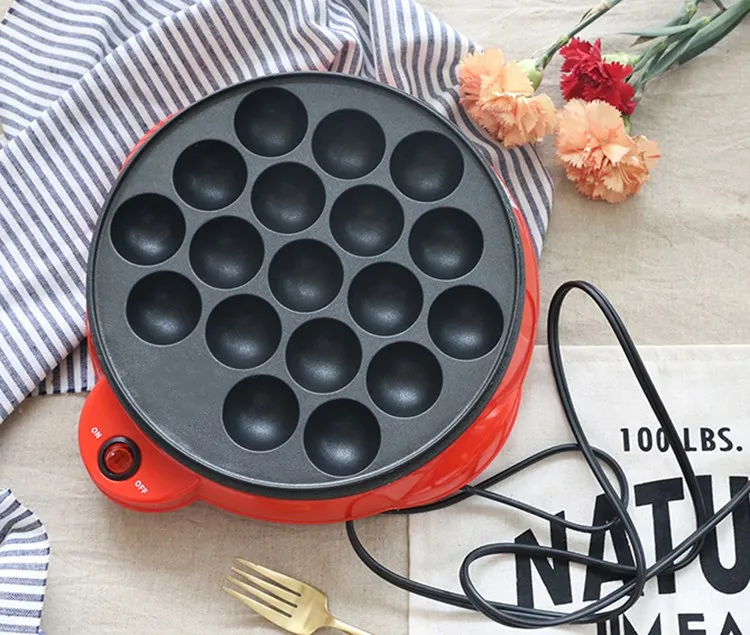 New Arrival Exported Japan Professional Octopus Ball Machine Takoyaki Machine 650W 100V/220V Octopus Ball Maker With 18 holes
New Arrival Exported Japan Professional Octopus Ball Machine Takoyaki Machine 650W 100V/220V Octopus Ball Maker With 18 holes