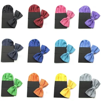 Men White Polka Dots Bowtie Bow Tie Handkerchief Wedding Party Pocket Square Set SETBW0011
Men White Polka Dots Bowtie Bow Tie Handkerchief Wedding Party Pocket Square Set SETBW0011