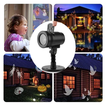 Christmas Lights Waterproof LED Projector 14 Film Cards Laser Fairy Light Projection Family Christmas New Year's Decor For Home
Christmas Lights Waterproof LED Projector 14 Film Cards Laser Fairy Light Projection Family Christmas New Year's Decor For Home