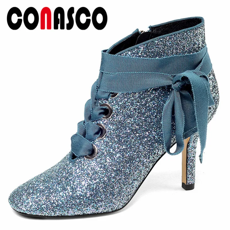 CONASCO New Sexy Butterfly Know Wedding Party Shoes Woman High Heels Fashion Brand Zipper Short Basic Boots New Prom Pumps
CONASCO New Sexy Butterfly Know Wedding Party Shoes Woman High Heels Fashion Brand Zipper Short Basic Boots New Prom Pumps