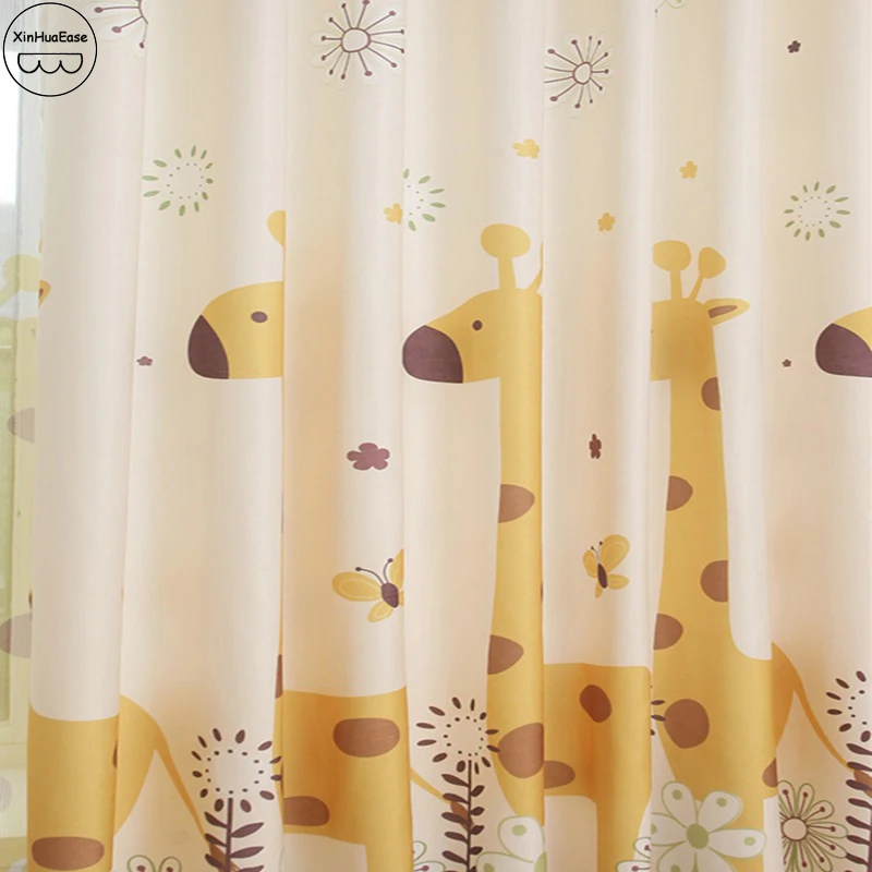 XinHuaEase Children Bedroom Living Room Short Curtain for Window Kindergarten Cartoon Giraffe Blackout Curtains Yellow Door
XinHuaEase Children Bedroom Living Room Short Curtain for Window Kindergarten Cartoon Giraffe Blackout Curtains Yellow Door