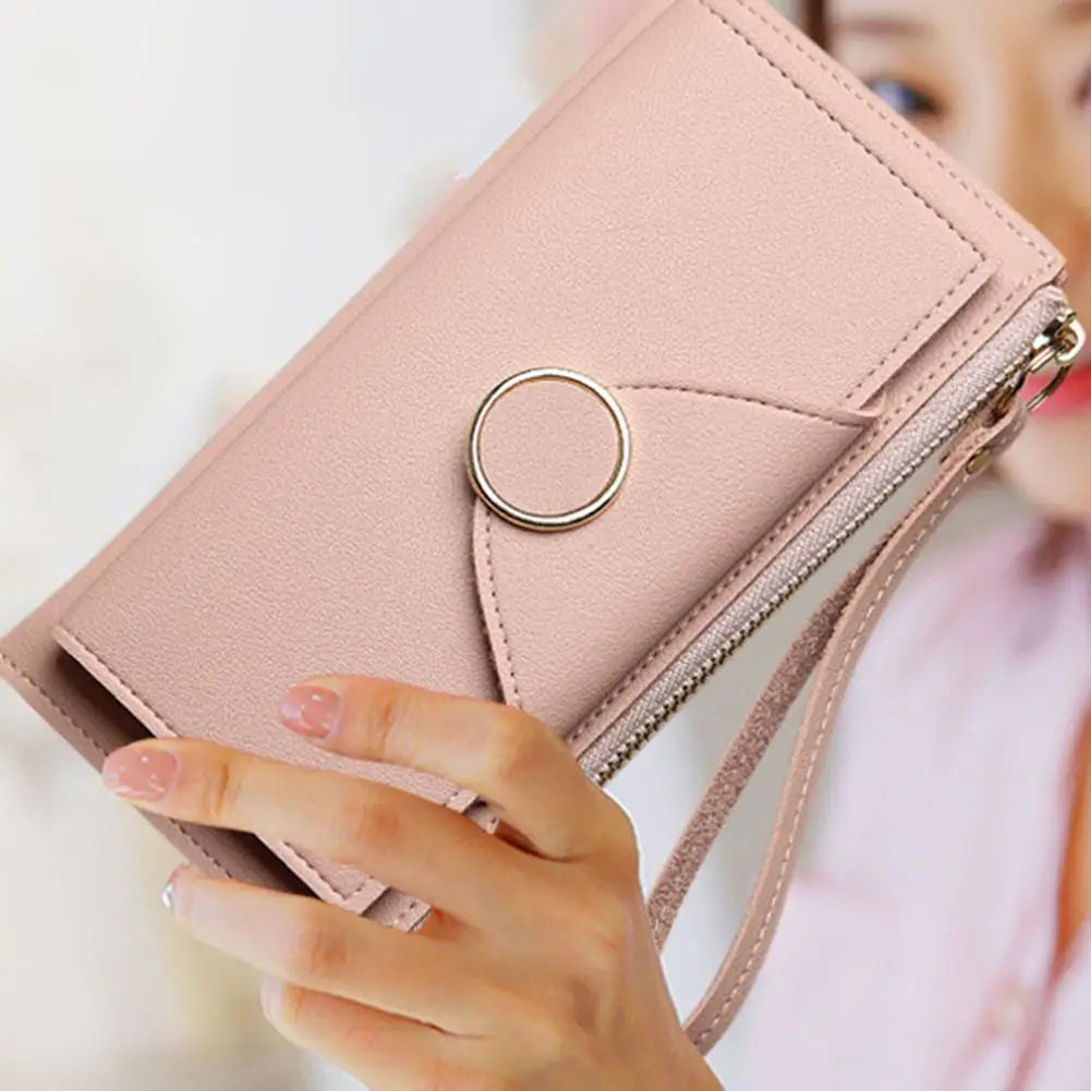 Yfashion Women Fashion PU Leather Handbag Portable Zipper Buckle Solid Color Purse
Yfashion Women Fashion PU Leather Handbag Portable Zipper Buckle Solid Color Purse