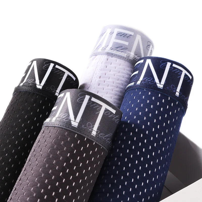 wholesale Summer thin underwear Ice mesh hole breathable men's boxershort Hollow absorbent quick-drying underware boxer
wholesale Summer thin underwear Ice mesh hole breathable men's boxershort Hollow absorbent quick-drying underware boxer