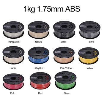 1KG/ Spool Colorful ABS Filament 1.75mm Diameter Printing Material Filament for 3D Printers Multiple Colors Optional
1KG/ Spool Colorful ABS Filament 1.75mm Diameter Printing Material Filament for 3D Printers Multiple Colors Optional