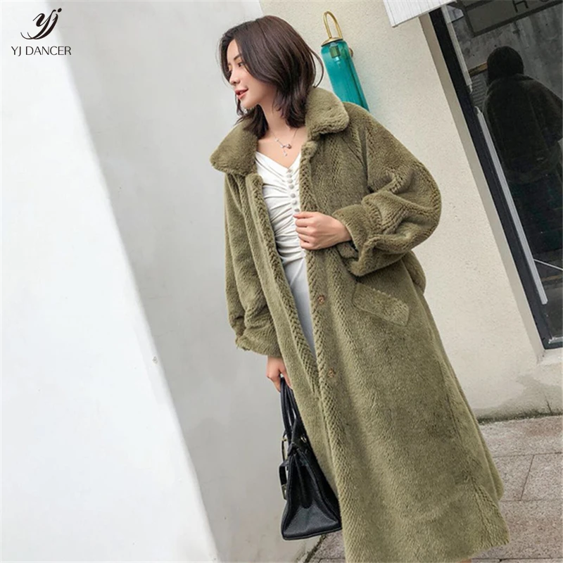 Fashion Long Female Coat Imitation Fur Water Mink Coat Trend Temperament Section Warm Fur Coat Winter 2018 New H0314
Fashion Long Female Coat Imitation Fur Water Mink Coat Trend Temperament Section Warm Fur Coat Winter 2018 New H0314