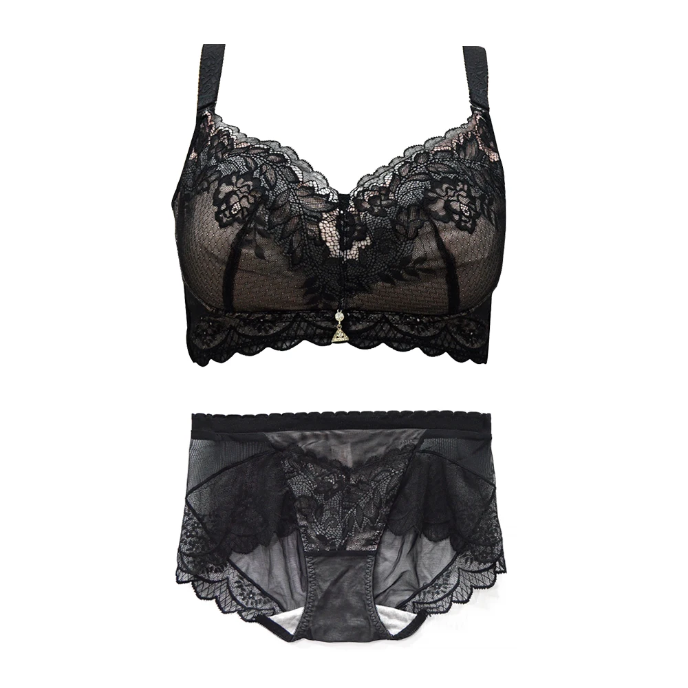 VOGUE SECRET Lace Sexy Lingerie Bra Set Panties For Women Brief Sets plus size Floral Wire Free Mesh Cropped Top soutien gorge
VOGUE SECRET Lace Sexy Lingerie Bra Set Panties For Women Brief Sets plus size Floral Wire Free Mesh Cropped Top soutien gorge