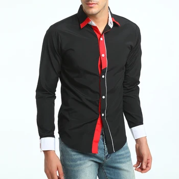 Brand 2018 Fashion Male Shirt Long-Sleeves Tops Simple Hit Color Casual Shirt Business Mens Dress Shirts Slim Men Shirt XXXL
Brand 2018 Fashion Male Shirt Long-Sleeves Tops Simple Hit Color Casual Shirt Business Mens Dress Shirts Slim Men Shirt XXXL